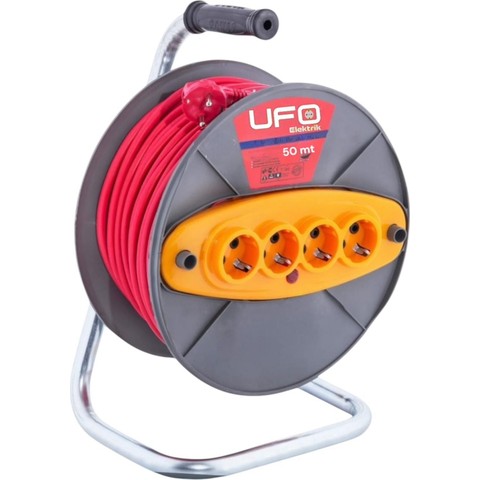 Seyyar Makara Uzatma Kablosu Plastik 30 mt 3x2.5